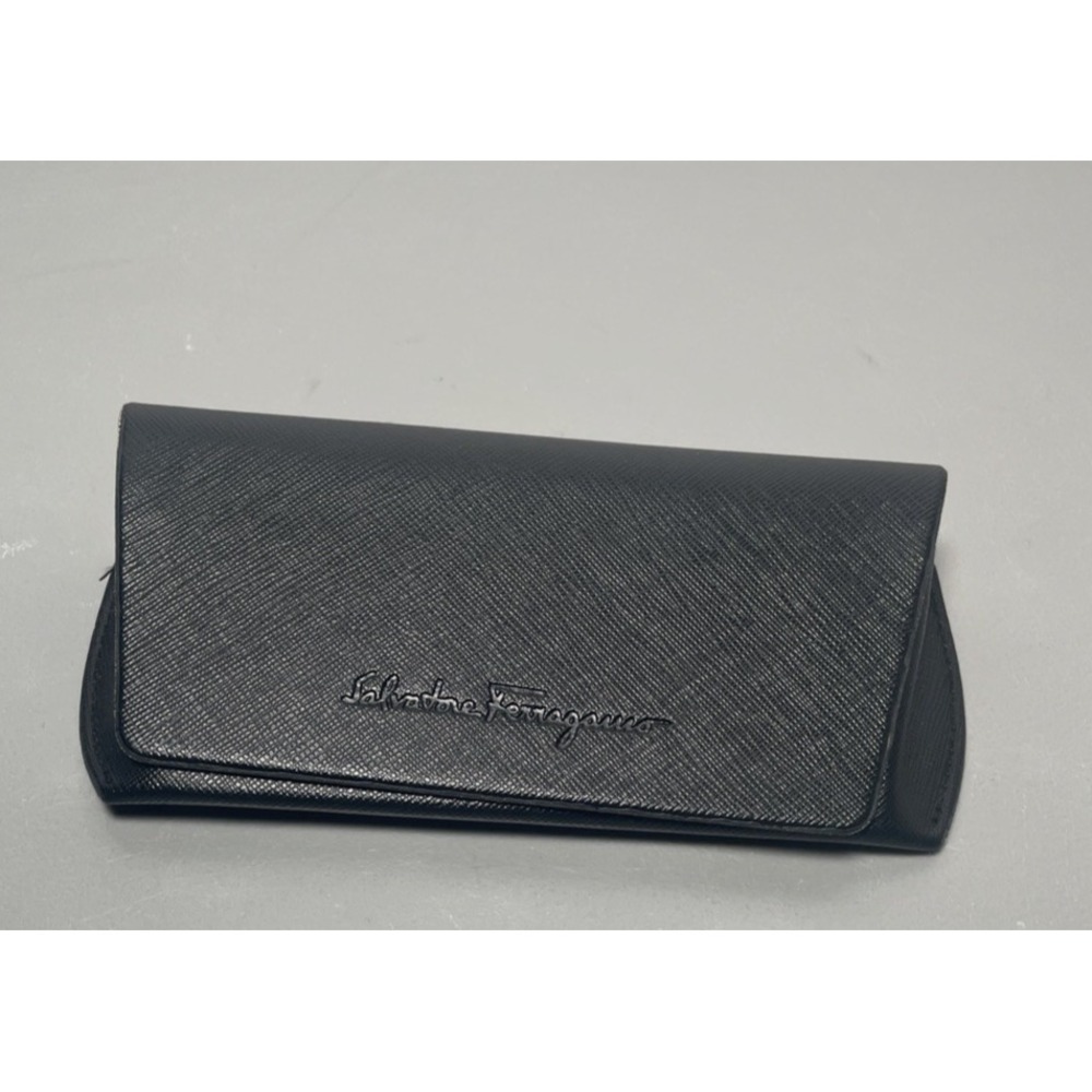 SALVATORE FERRAGAMO CROSSHATCH Eyeglasses SUNGLASSES Magnetic Close